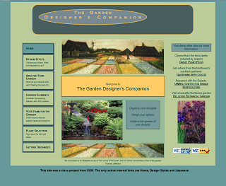 Garden Designer Companion Web Site